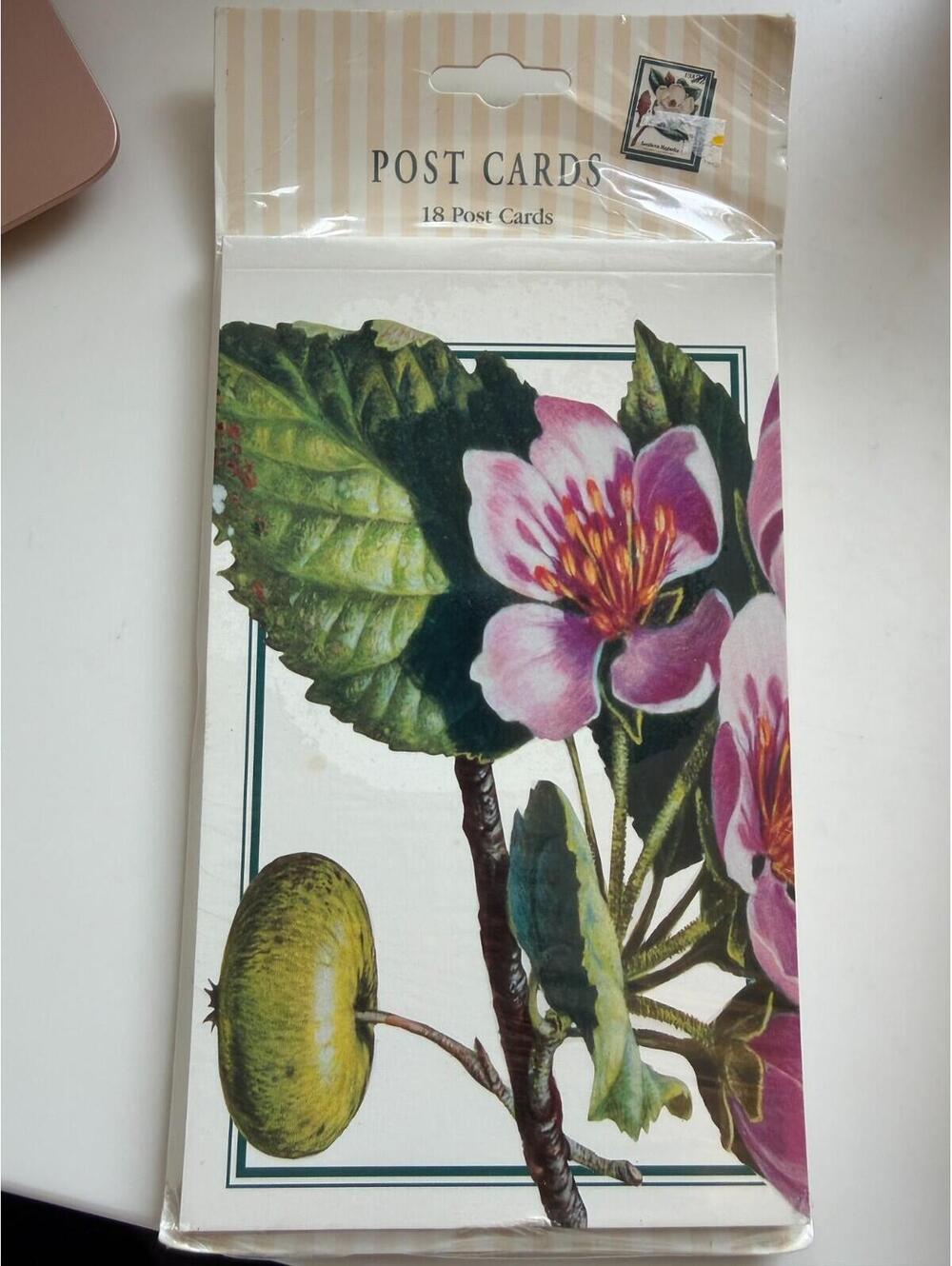 Prairie Crabapple 18 Postcard Set USPS Ensemble Hallmark Company 1998 VTG